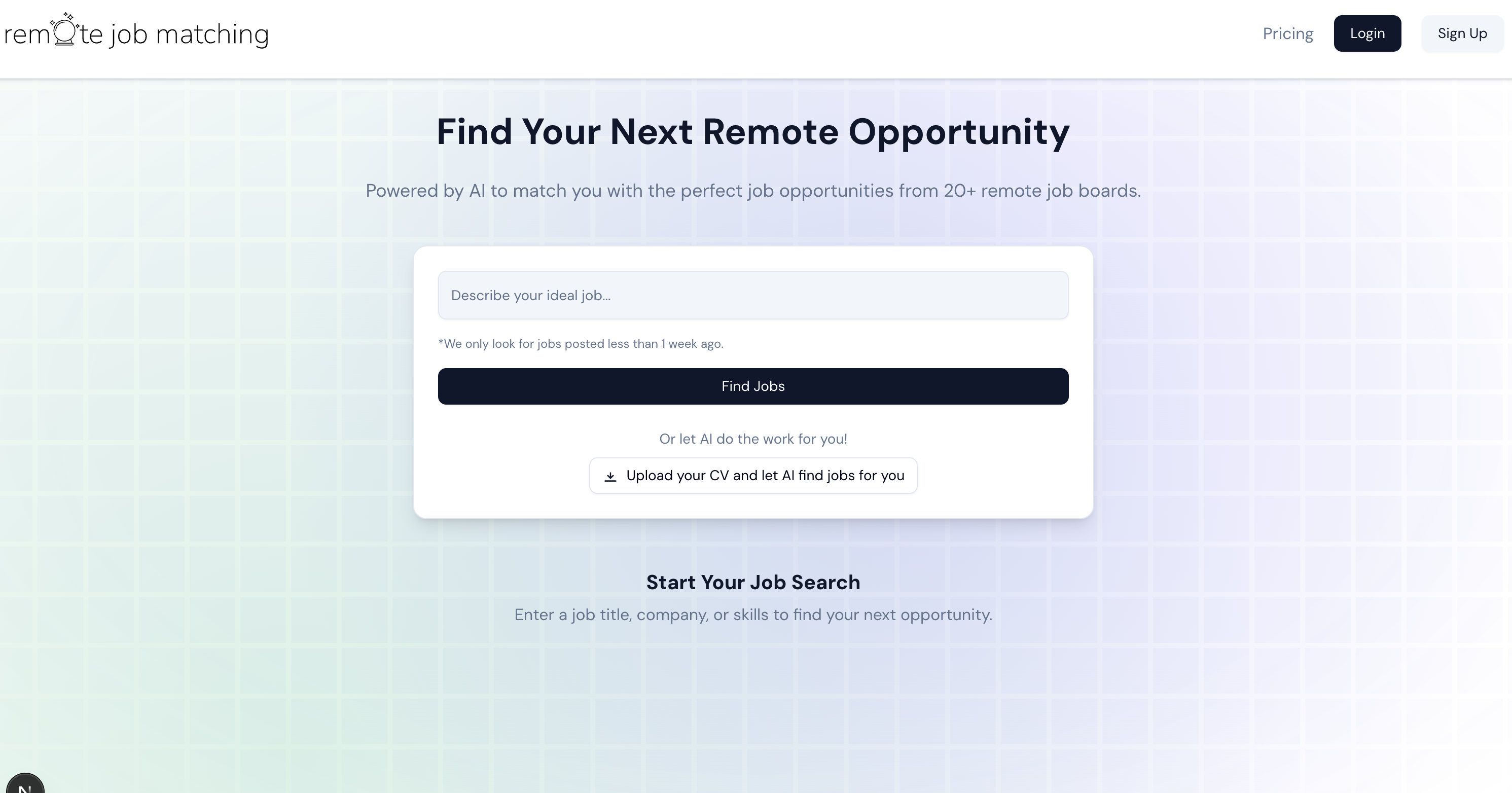 Remote Job Matching - Image 1